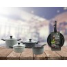 Pack Etudiant : Marmite POT 20CM + Casserole 16cm - Gris 