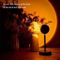 Lampe de coucher de soleil 