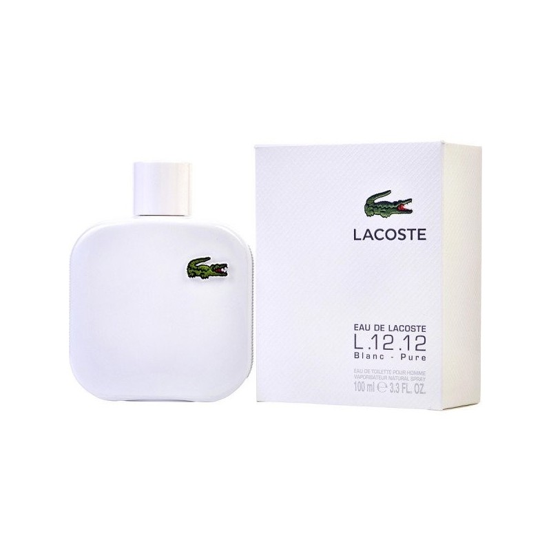 Eau de Toilette Homme LACOSTE  L1212 BLANC PURE 