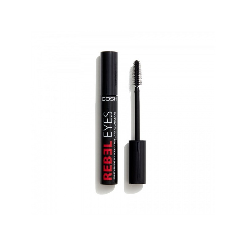 Mascara GOSH REBEL EYES LENGTHENING- 001 EXTREME BLACK 