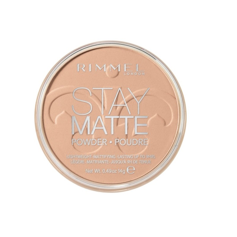 Poudre RIMMEL STAY MATTE LONG LASTING PRESSED 