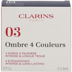 Fard à Paupières CLARINS OMBRE 4 COULEURS 03 FLAME GRADATION 