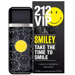 Eau de Parfum Homme CAROLINA HERRERA 212 VIP BLACK SMILEY 