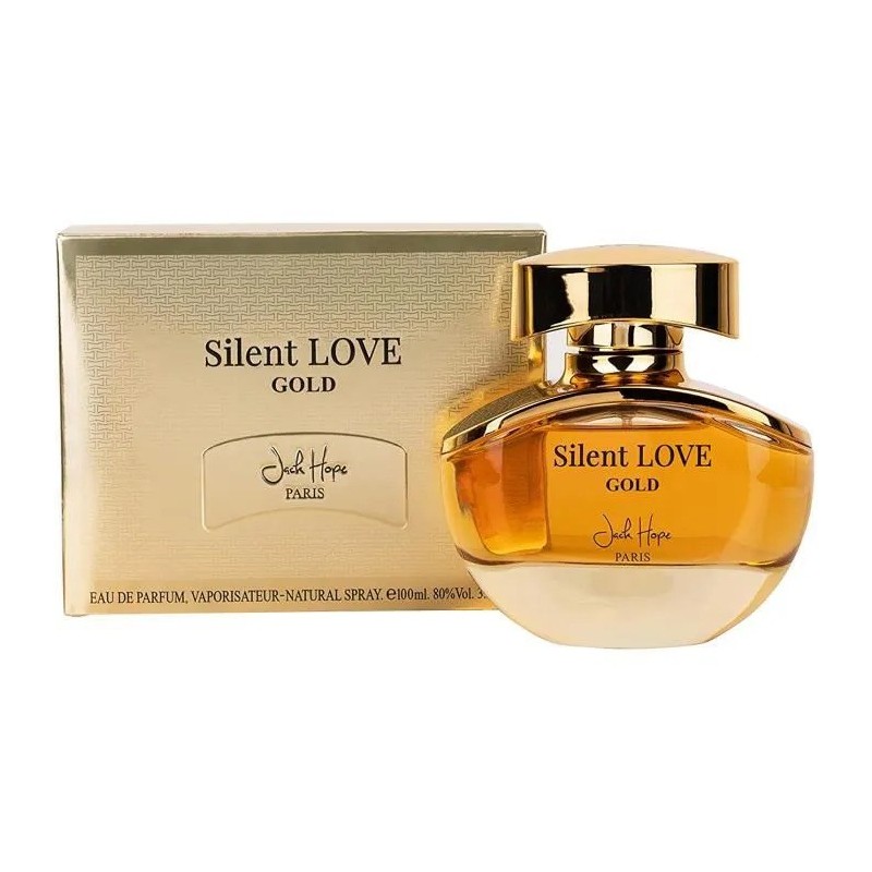 Eau de Parfum Femme JACK  HOPE SILENT LOVE GOLD 