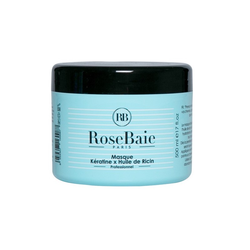 Rose Baie MASQUE KÉRATINE X HUILE DE RICIN 500ml 