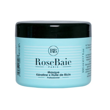 Rose Baie MASQUE KÉRATINE X HUILE DE RICIN 500ml 