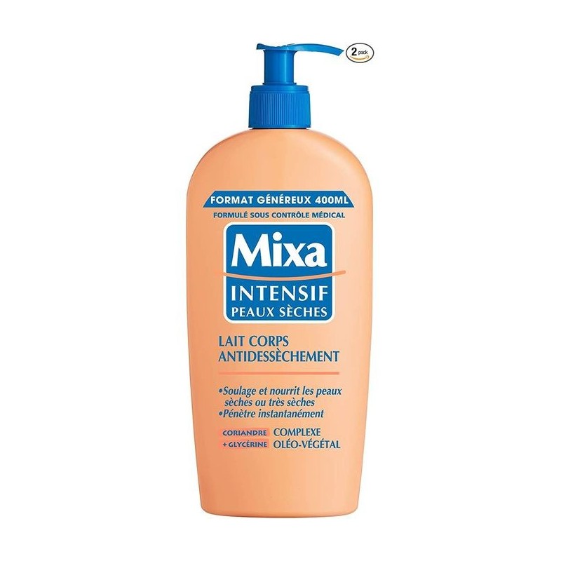 Lait de Corps MIXA INTENSIF PEAUX SECHES 