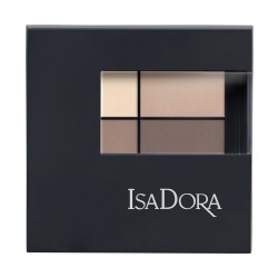 EYESHADOW ISADORA  EYESHADOW QUARTET MUDDY NUDES 