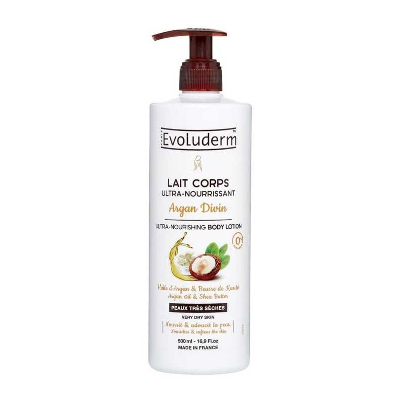 LAIT DE CORPS evoluderm ULTRAS NOURISSANT 