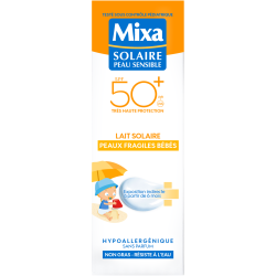 LAIT SOLAIRE Mixa SOLAIRE PEAU SENSIBLE 