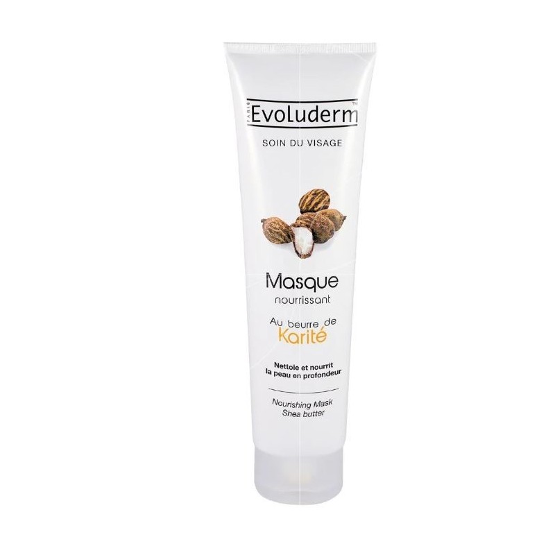 masque nourrisant evoluderm AU BEURRE DE KARITÉ 