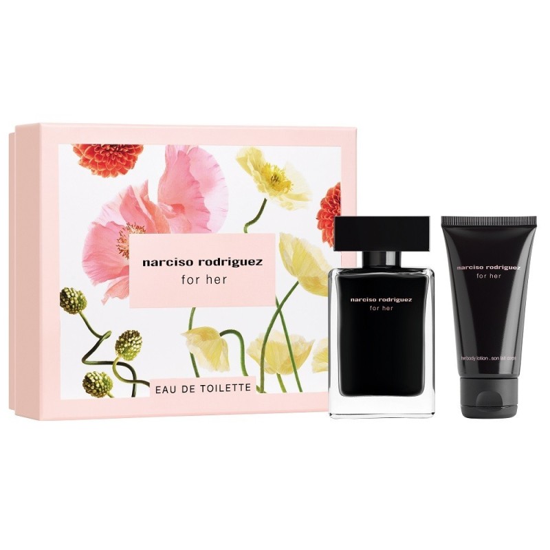 Coffret Eau de Toilette Femme NARCISO RODRIGUEZ FOR HER 50 ML 