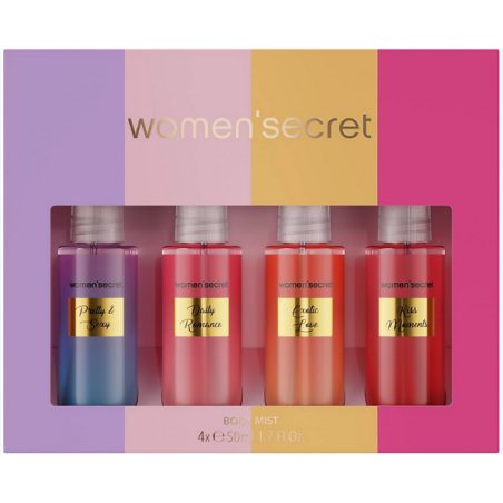 Women'secret Body Mist set color 