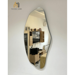 Miroir Murale Pera Sans Cadre 100x60cm 