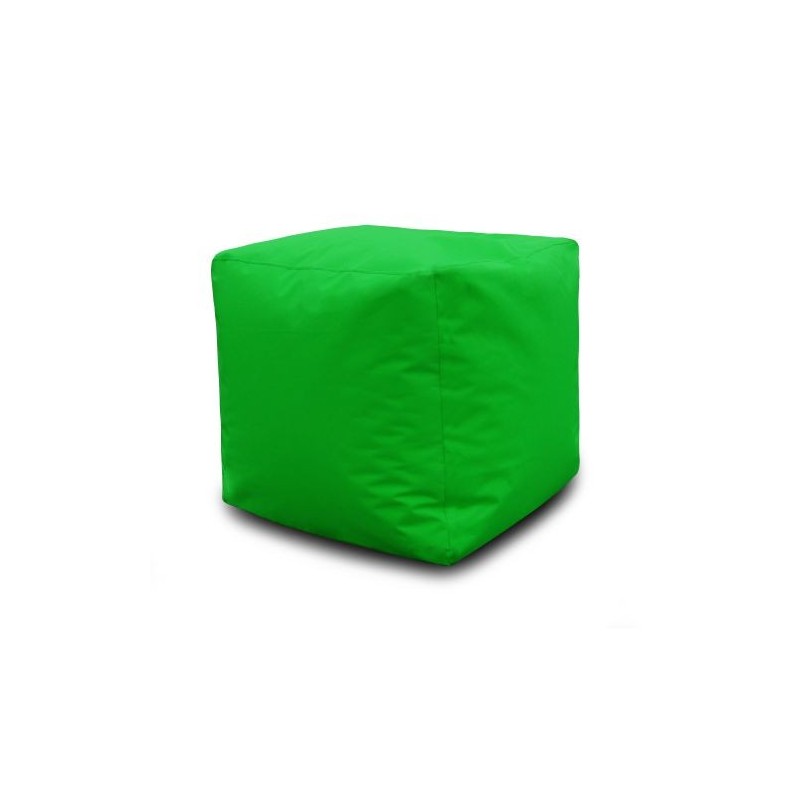 Pouf Carré - 40*40*40 cm - Vert gazon 