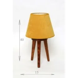 lampadaire scandinave trépied mini chene claire 