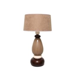 Lampe de table - Marron 