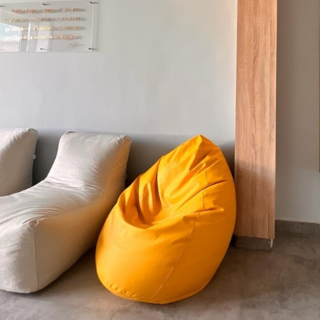 Pouf poire - Pacha XXL - 80*130 cm 