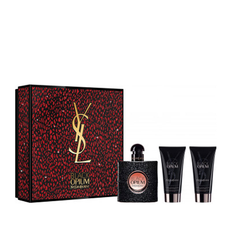 Coffret Parfum Femme YVES SAINT LAURENT BLACK OPIUM 50ML 