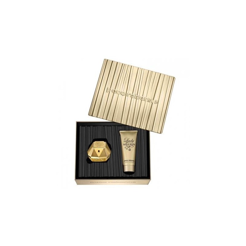 Coffret Parfum Femme PACO RABANNE LADY MILLION 50ML 