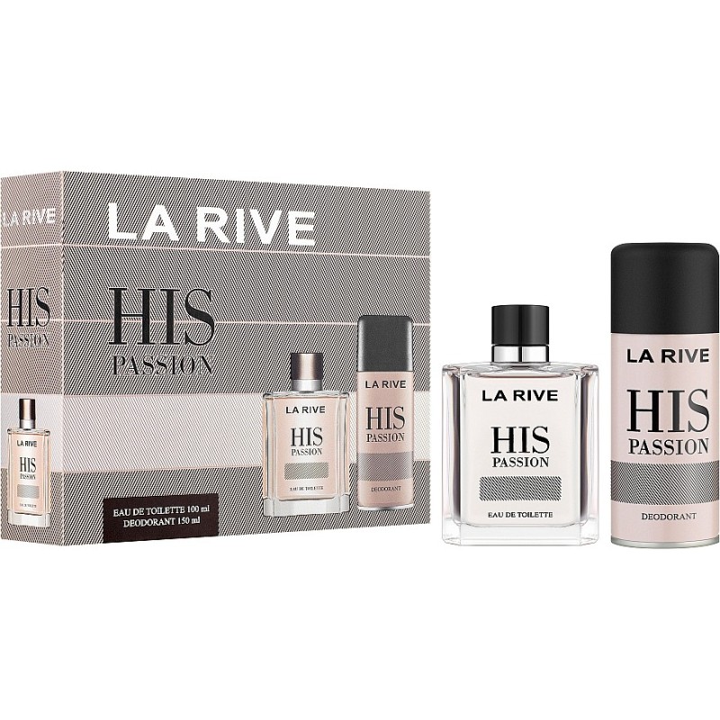 Coffret Eau de Toilette Homme LA RIVE His Passion 