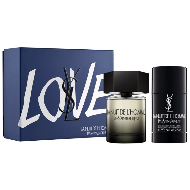 Coffret Eau de Toilette Homme YVES SAINT LAURENT NUIT DE L'HOMME 