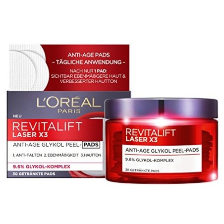 Disques Peeling Anti Age L'Oréal REVITALIFT LASER 