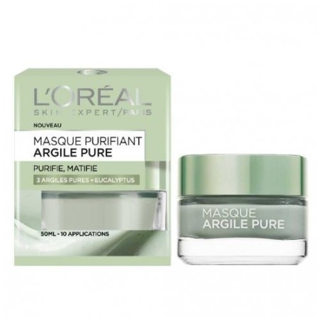 Masques Purifiant L'Oréal ARGILE PURE 