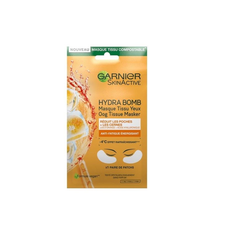 Masque Yeux Garnier HYDRA BOMB YEUX 