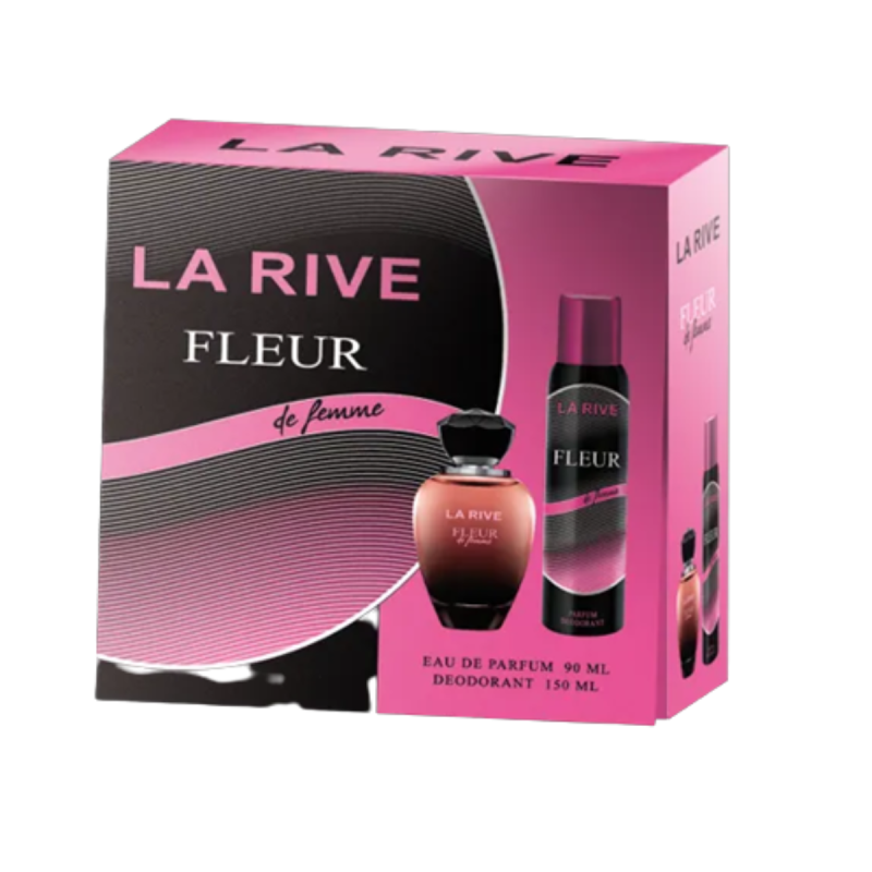 Coffret Parfum Femme LA RIVE FLEUR  DE  FEMME 