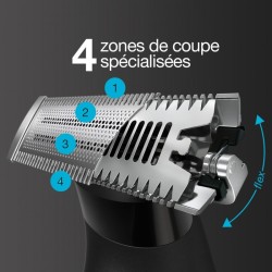 RASOIR TONDEUSE BRAUN XT5200 RASOIR-TONDEUSE SÉRIE X 