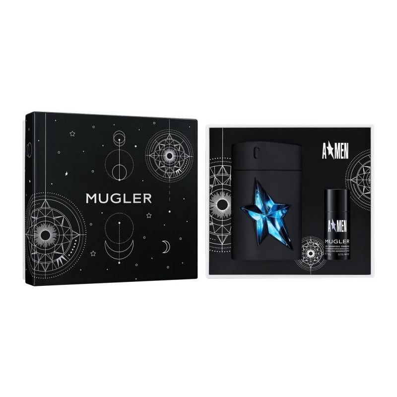 Coffret Eau de Toilette Homme MUGLER A*Men 100Ml 