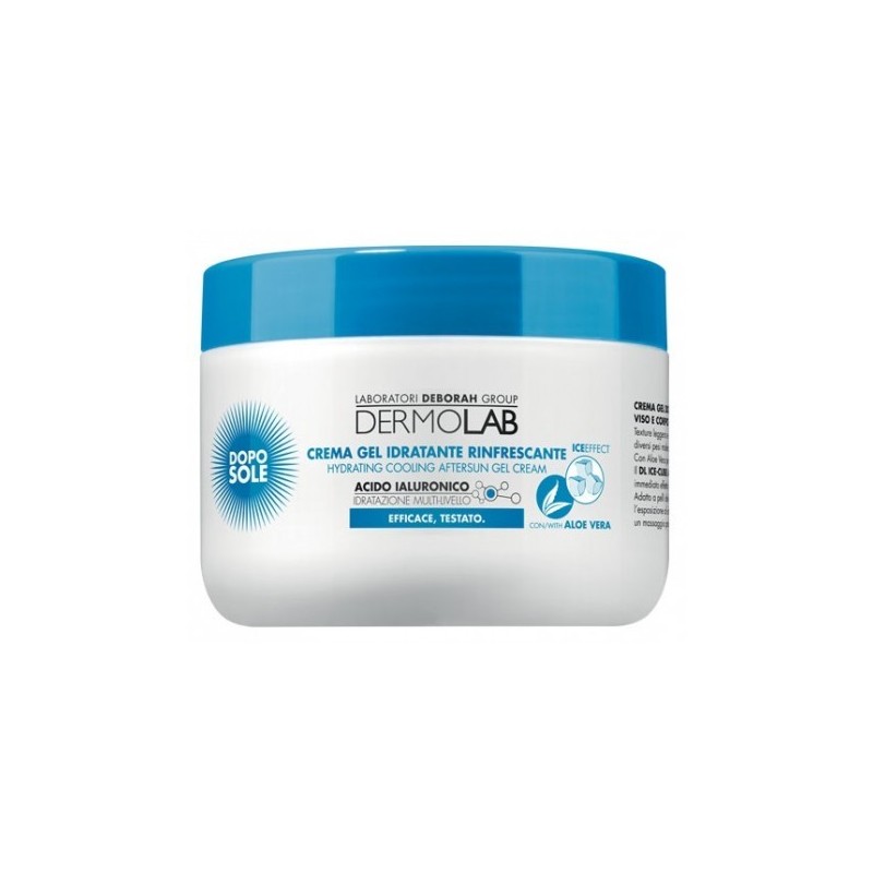 Gel Crème DEBORAH Après-Soleil Hydratant Rafraichissant Visage/Corps 