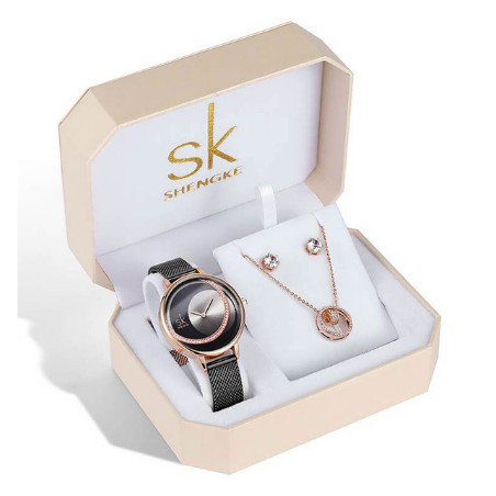 Coffret Montre Femme sk shengke K0088L1 