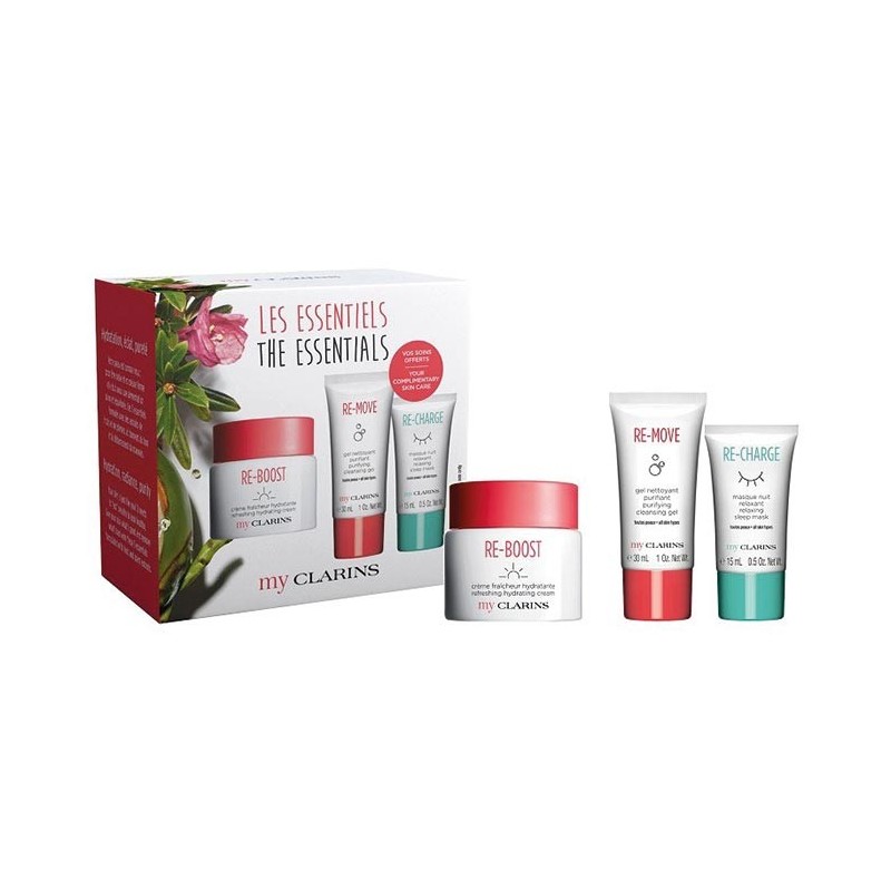 Coffret Soins Femme CLARINS  LES ESSENTIELS 