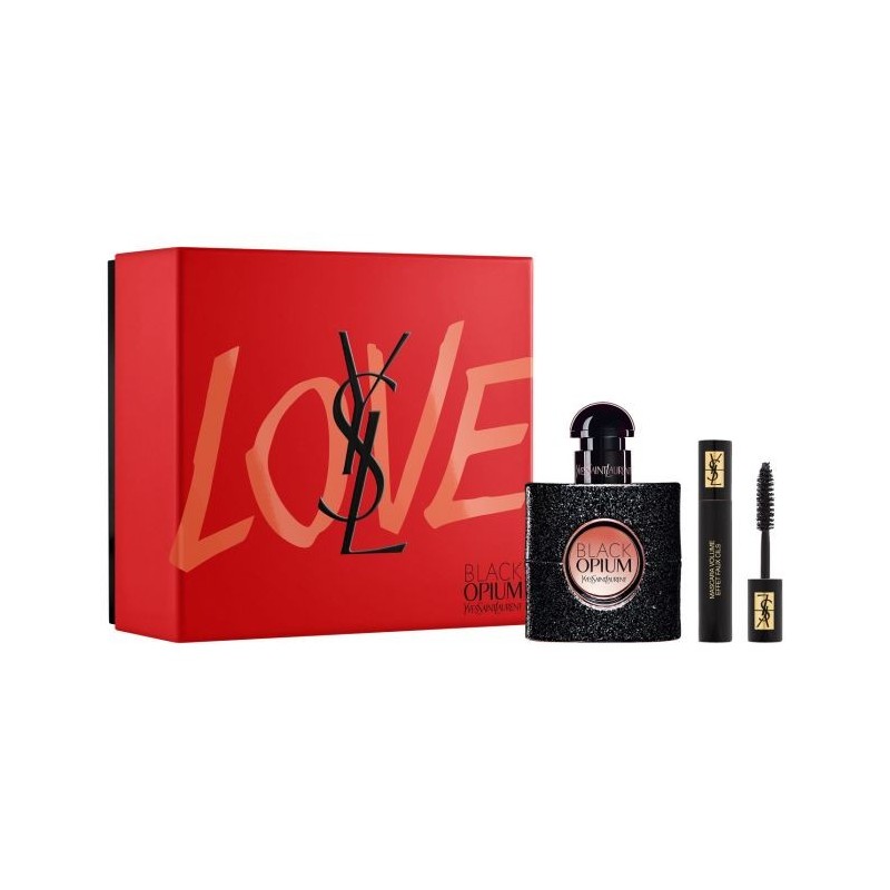 coffret eau de parfum YVES SAINT LAURENT BLACK OPIUM 30ML 