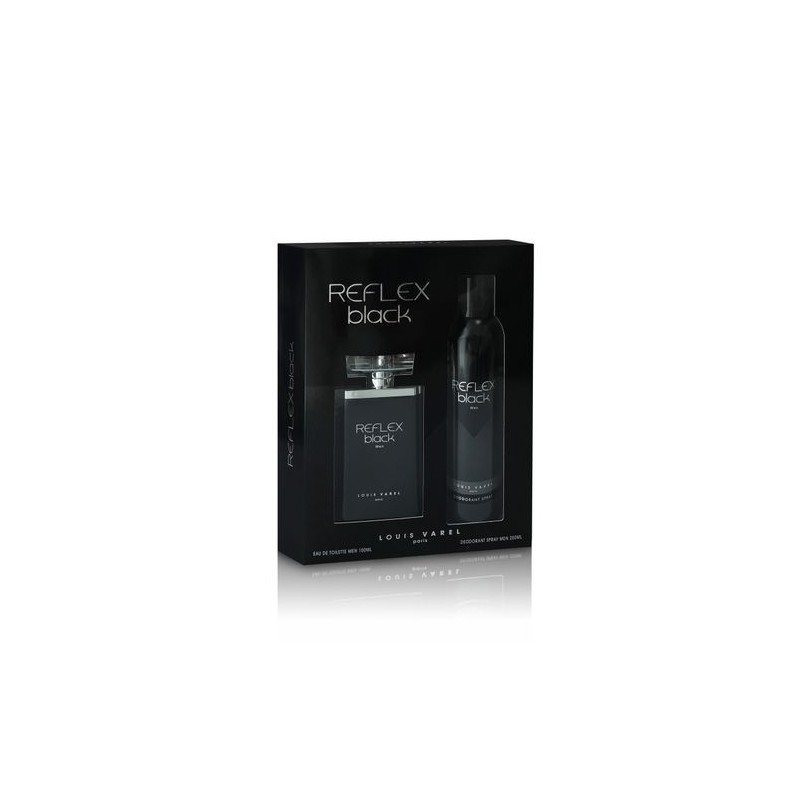 Coffret Eau de Toilette Homme louis varel REFLEX BLACK 