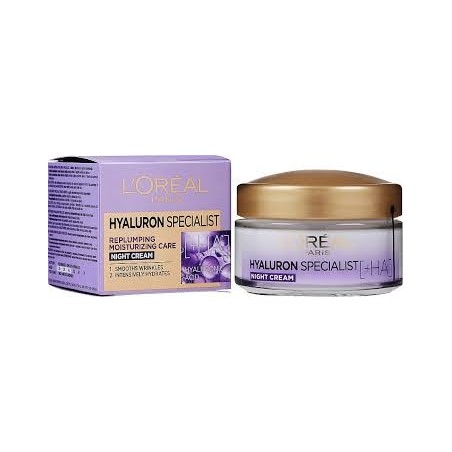 Crème L'Oréal HYALURON EXPERT NIGHT 