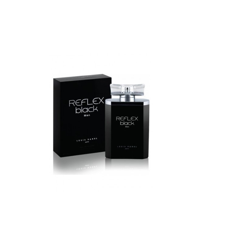 Eau de Toilette Homme louis varel REFLEX BLACK MEN 