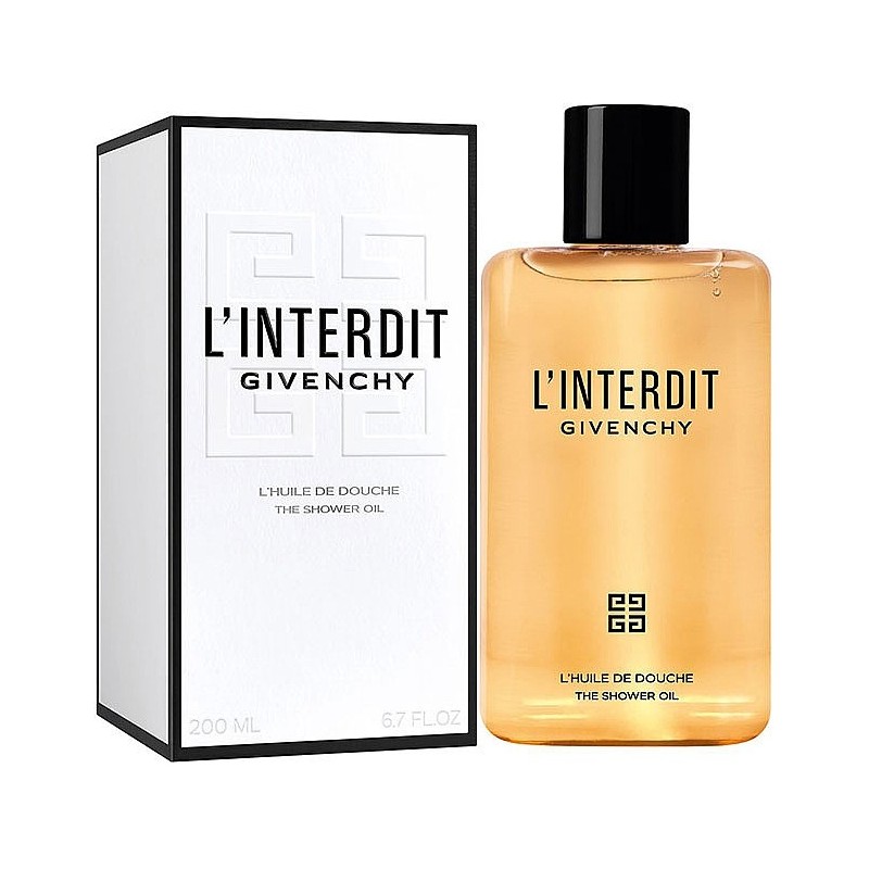 Huile de douche GIVENCHY  L'INTERDIT 200ML 