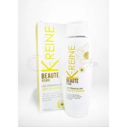 Lait Démaquillant K- REINE  BEAUTE VISAGE 