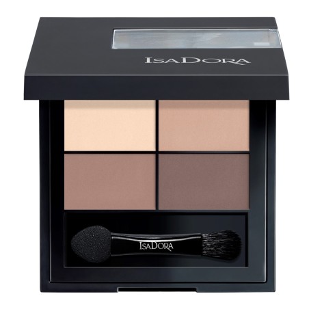 EYESHADOW ISADORA  EYESHADOW QUARTET MUDDY NUDES 