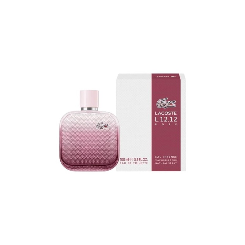 Eau de Toilette Femme LACOSTE L12.12. ROSE INTENSE 