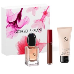 COFFRET EAU DE PARFUM FEMME GIORGIO ARMANI SI 30ML 