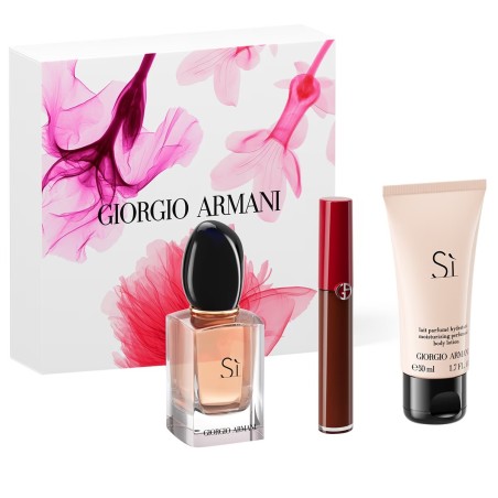 COFFRET EAU DE PARFUM FEMME GIORGIO ARMANI SI 30ML 