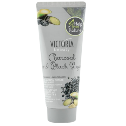 Gommage CHARBON ET SUCRE NOIR  Victoria beauty 