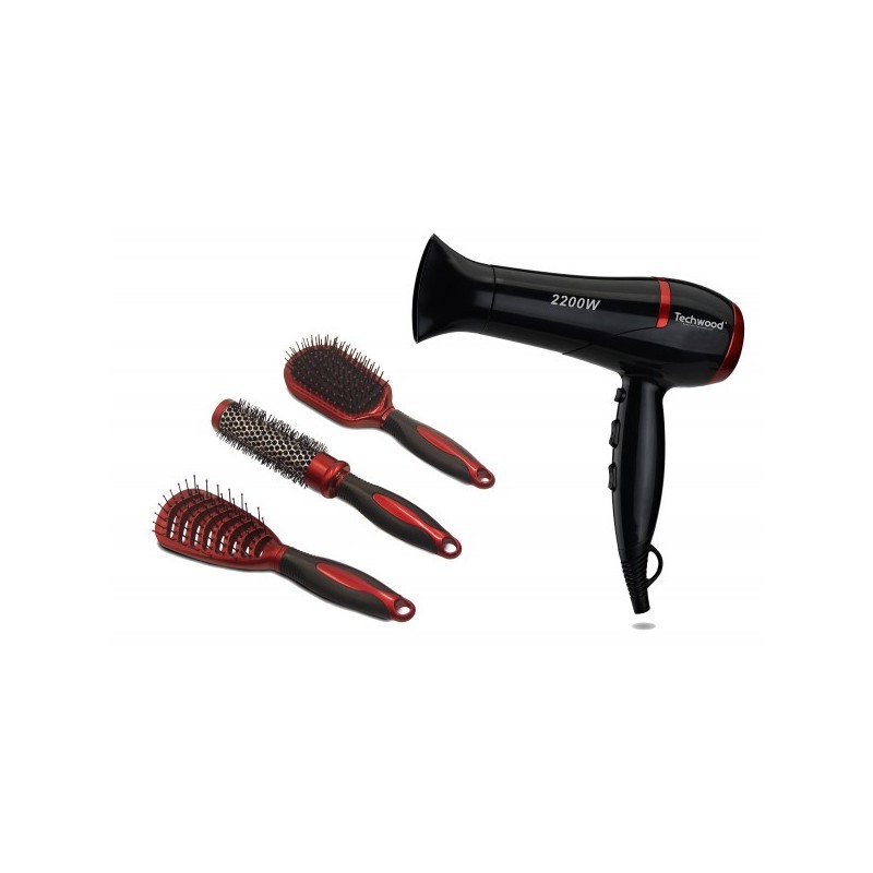 Ensemble Sèche Cheveux 2200W Techwood TCO-6075 