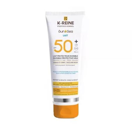 Lait protecteur invisible pour visage et corps Sun&Sea SPF50+ 