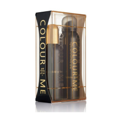 Colour Me Coffret Gold Woman Eau De Parfum 100Ml+Body Spray 