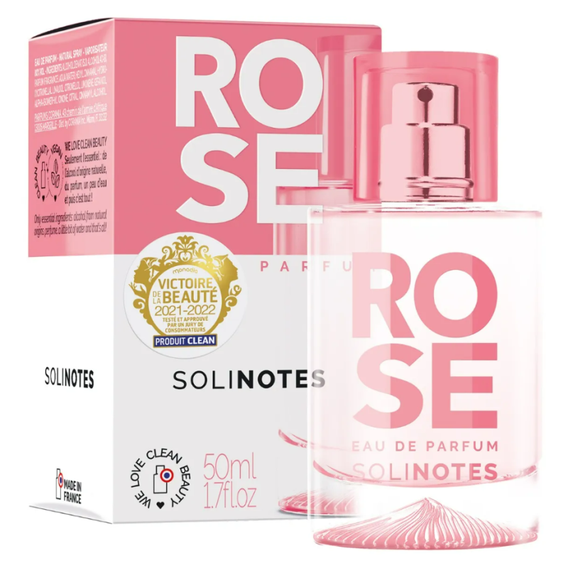 Eau de Parfum Femme Solinotes paris  ROSE 50ML 